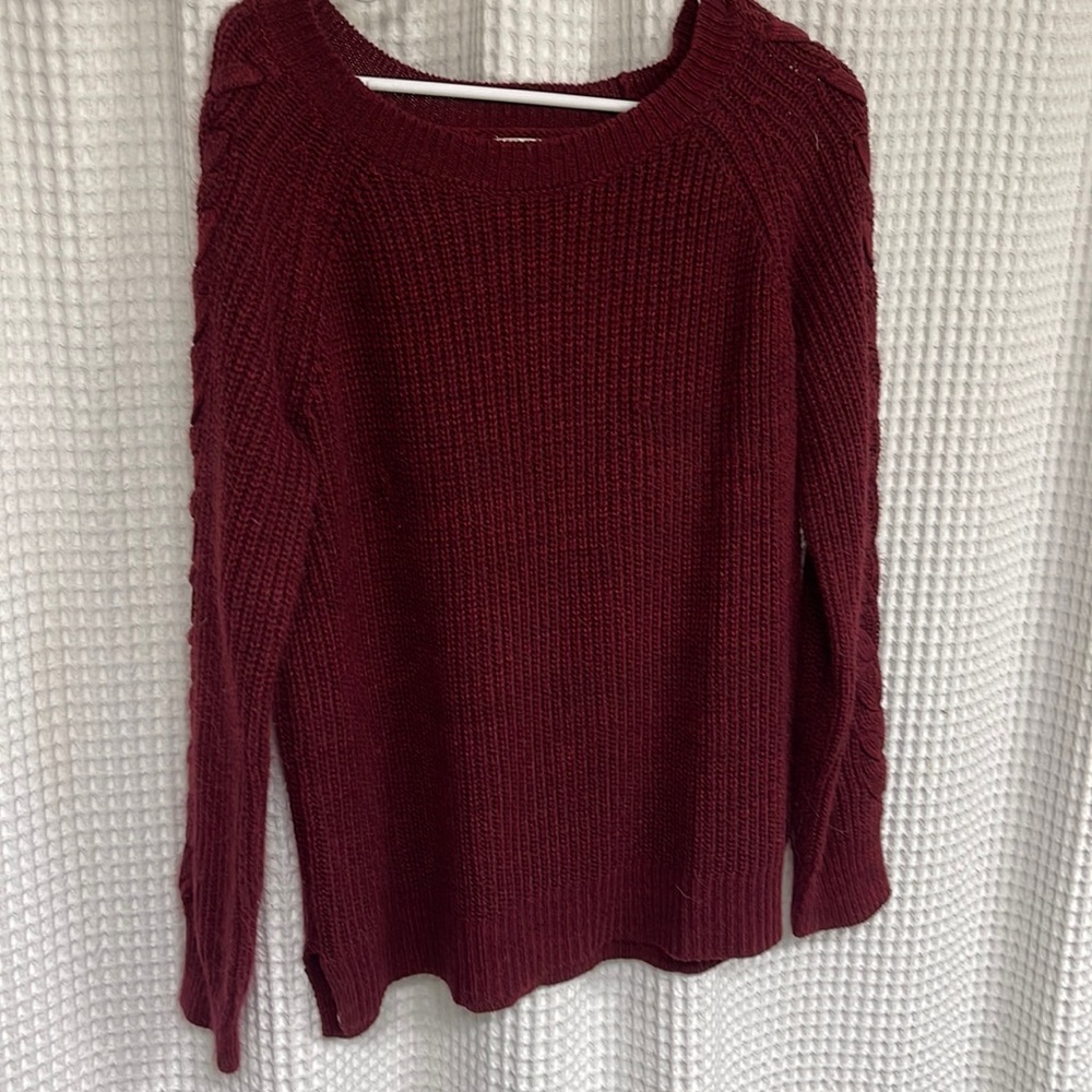 Maroon Sweater